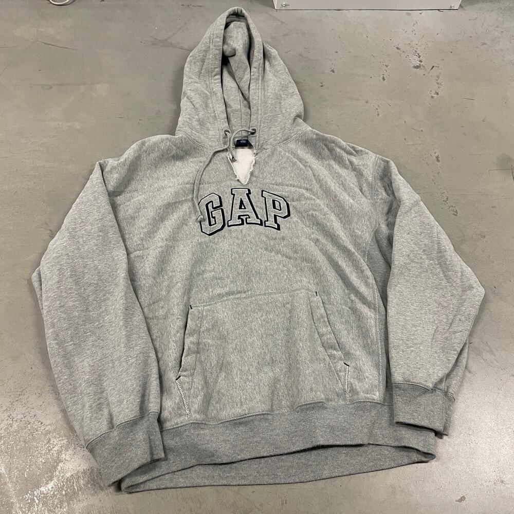 vintage y2k reverse weave gap hoodie